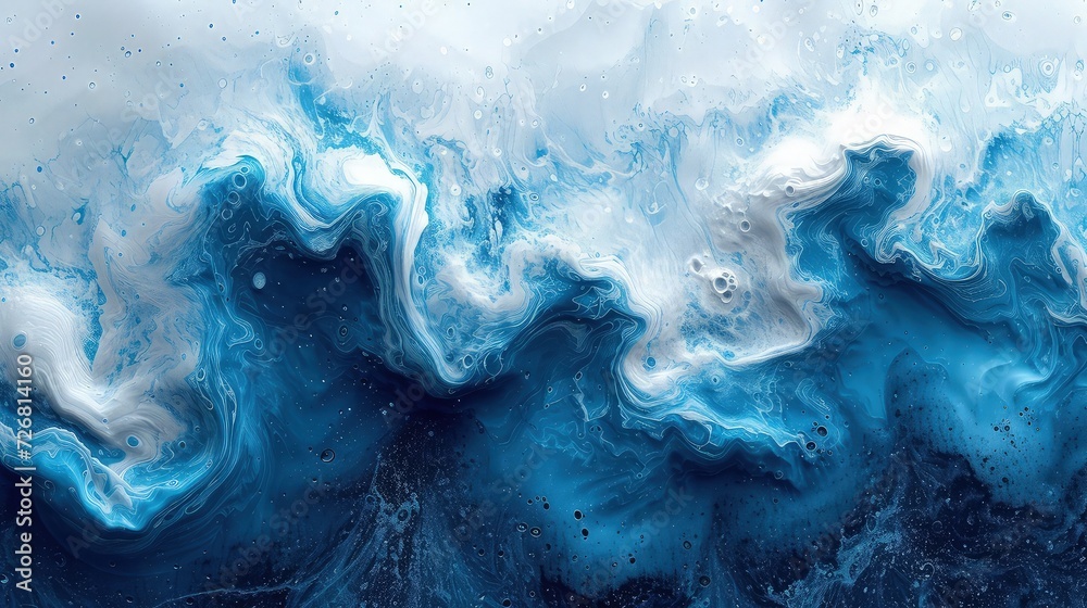 Wallpaper abstract paint background, white and blue accent. Wallpaper abstract paint background, white and blue accent.