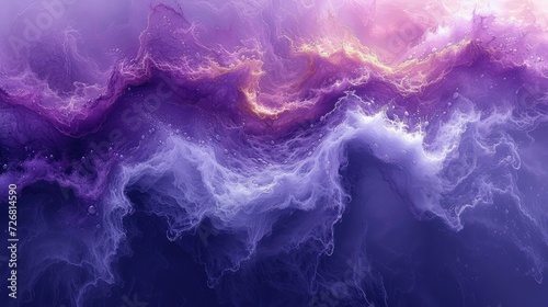 Wallpaper abstract paint background, purple and white accent.