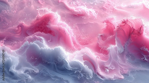 Wallpaper abstract paint background, pink and white accent.