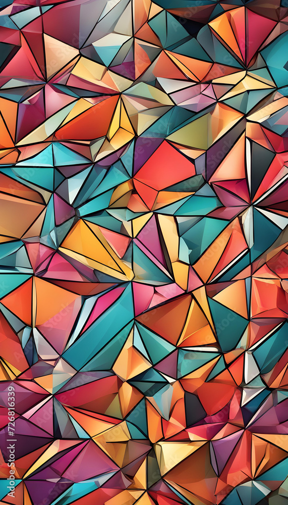 Vibrant. Geometric. Background. Colorful. Abstract. Pattern. Design. Shapes. Modern. Energetic. Dynamic. Bright. Graphic. Contemporary. Vivid. Artistic. Bold. Decorative. Wallpaper. AI Generated. Vibrant. Geometric. Background. Colorful. Abstract. Pattern. Design. Shapes. Modern. Energetic. Dynamic. Bright. Graphic. Contemporary. Vivid. Artistic. Bold. Decorative. Wallpaper. AI Generated.
