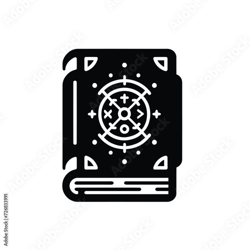 Silhouette of a Spellbook