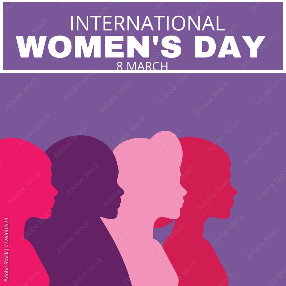 International Womens Day international Women's Day. Women in leadership, woman empowerment, gender equality, girl power concepts. illustration. Females for feminism, independence, sisterhood, activism