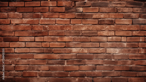 Brown brick background image