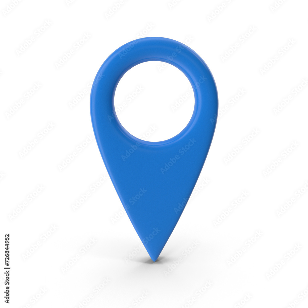 3D Blue Map PNG Pointer, Location Map Icon, Blue Texture, Blue location pin or navigation, Web location point, pointer, Grey Pointer Icon, Location symbol. GPS, travel, navigation, 