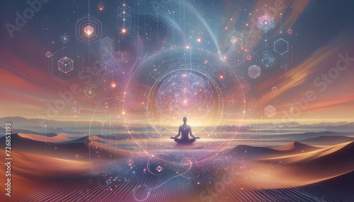 Tranquil Harmony: Embracing Mindfulness in the World of Big Data © TechArtTrends