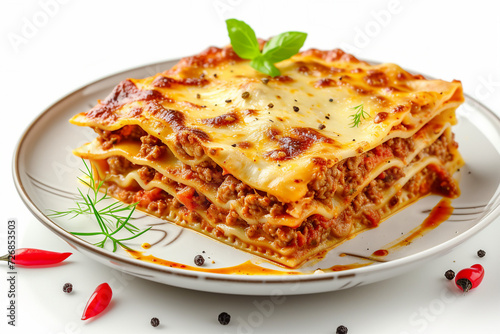 lasagna with spinach and cheese
