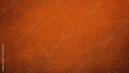 Scratch texture on dark orange background, abstract background