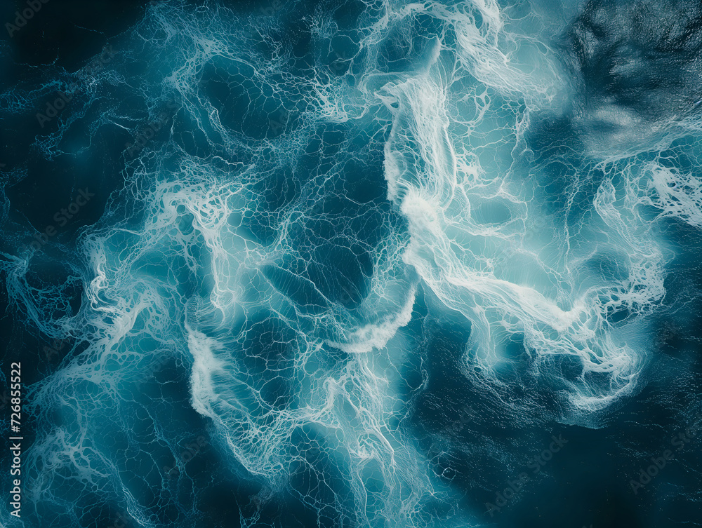 Obraz premium background with ocean waves