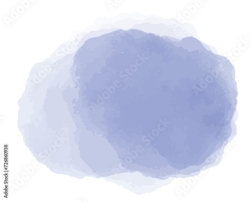 watercolor baby blue abstract. watercolor texture vector on white background