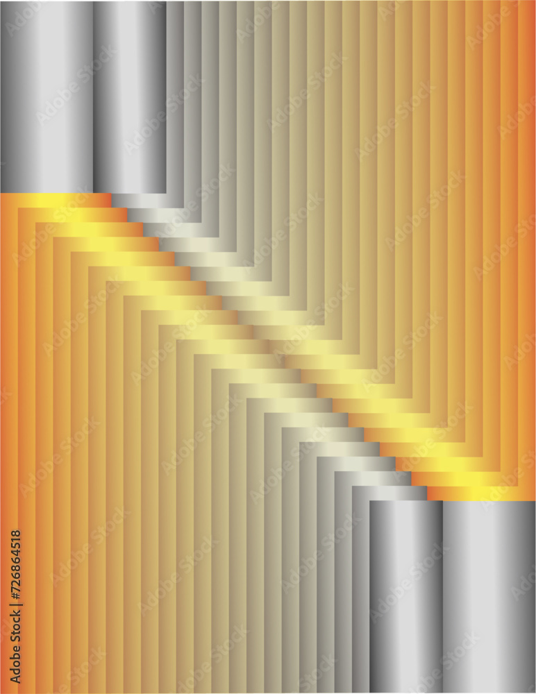 Obraz premium color composition, fields and geometric shapes for visual communication design needs