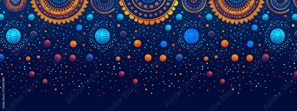 Celestial Symphonies: A Mesmerizing Canvas of Azure Skies Adorned With Myriad Dots Celestial Symphonies: A Mesmerizing Canvas of Azure Skies Adorned With Myriad Dots