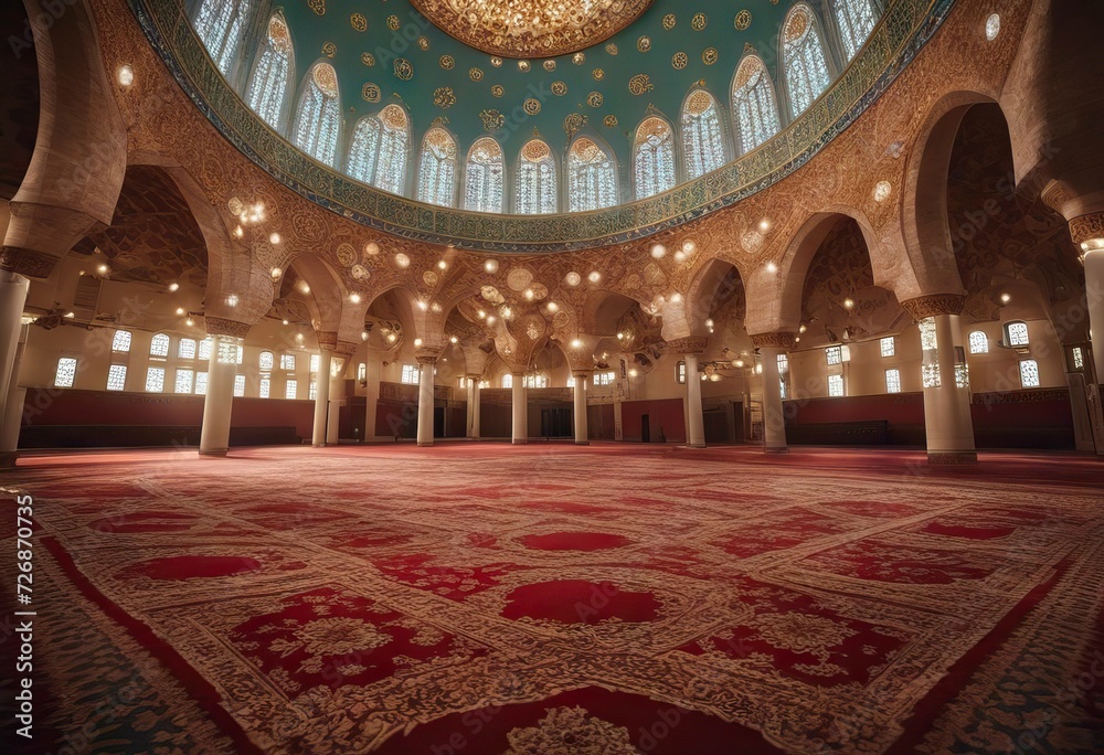 ramadan Turkey Kocatepe 5172022 Islamic Ankara Interior Mosque Ankara photo background