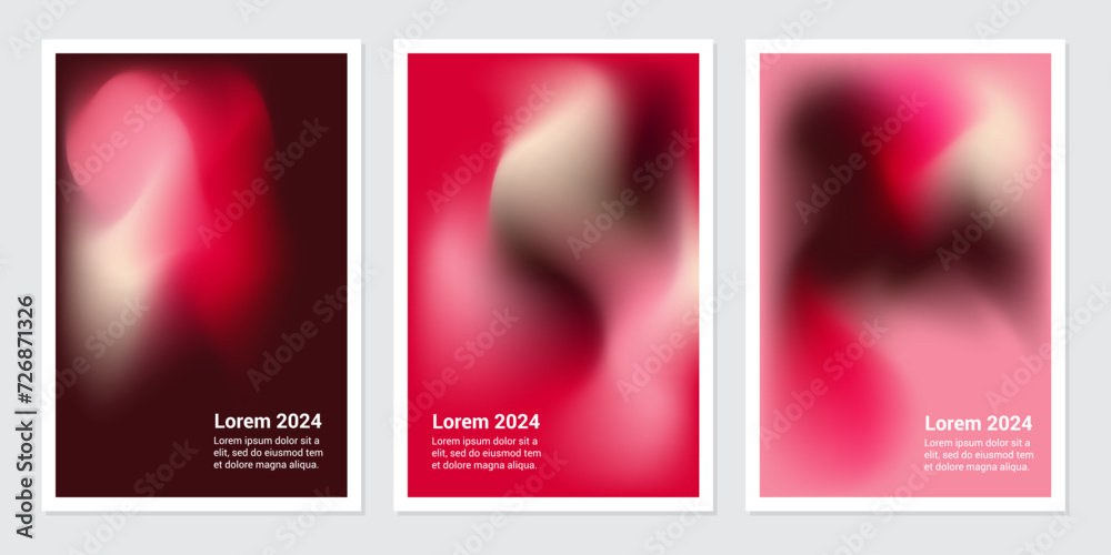 Fototapeta premium Liquid gradient color background design and Fluid composition. Creative illustration for poster, web, landing, page, cover, ad, greeting, card, promotion.