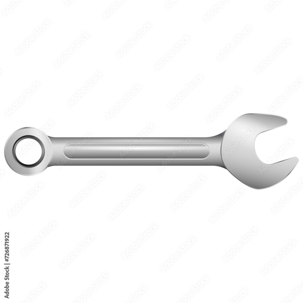 wrench isolated on white background wrench isolated on white background