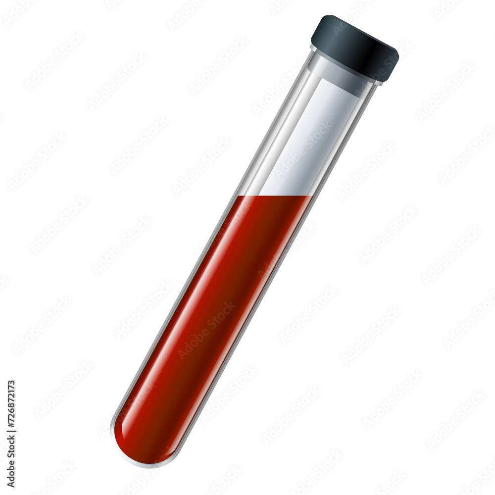 test tube isolated on white test tube isolated on white