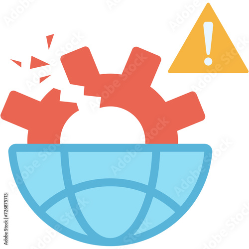Disruption Illustration