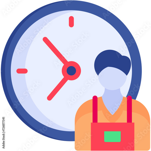Part Time Illustration