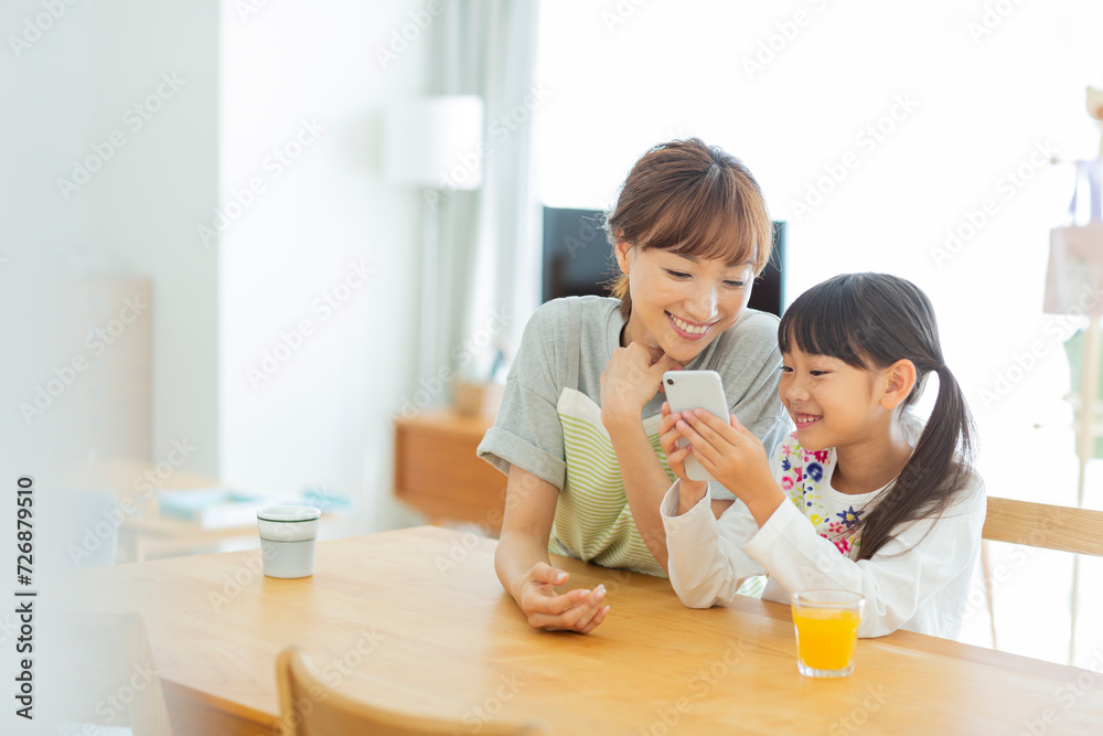 母親と娘 母親と娘