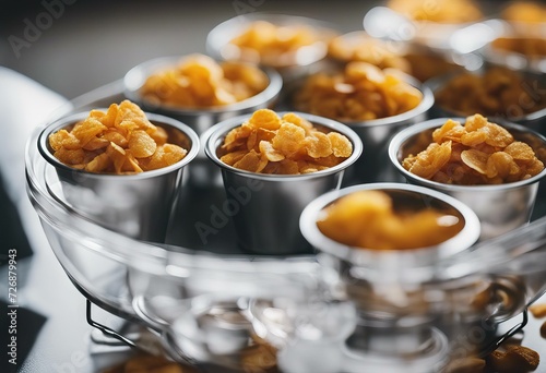 container muslim focus cups celebration Selective Honey Cornflakes Fitr Eid