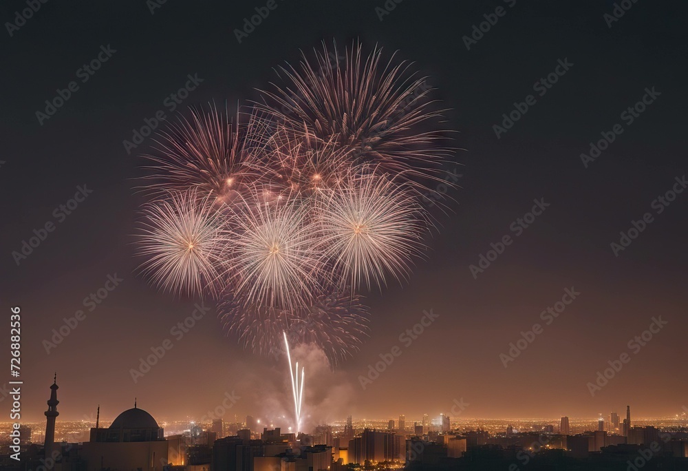 sky Fireworks Saudi Arabia