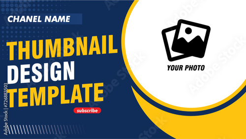 Simple editable thumbnail designs are perfect for sport content