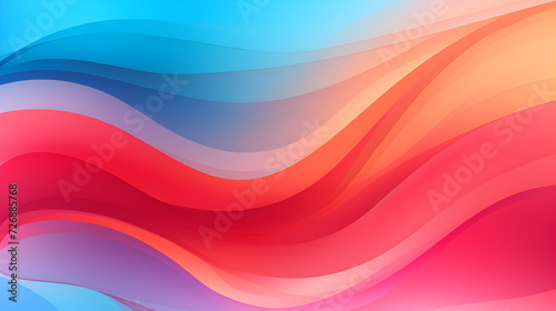 Abstract wave background whit pastel colors abstract liquid lines whit vibrant colors smooth,, Abstract Waves in Harmony with Vibrant Hues 