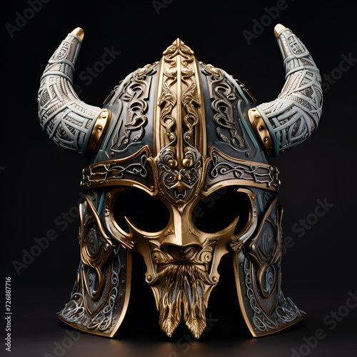 Artistic Style Viking Warrior Helmet 