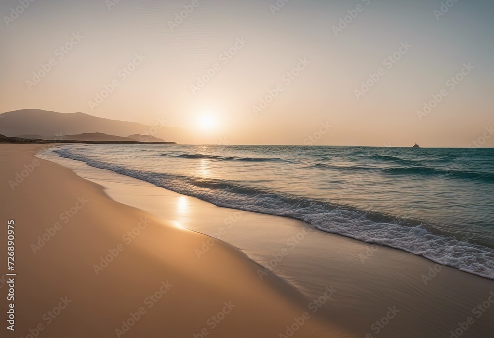 Arabia view Saudi Morning Fanateer Beach