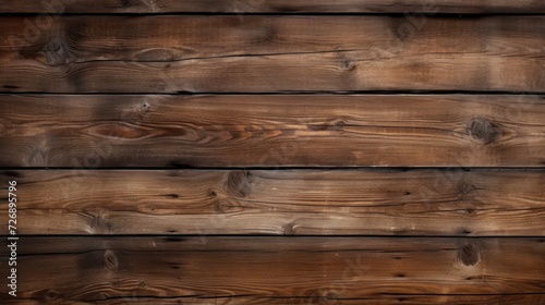 old wood background Seamless single-plank floor Old dark wood texture for background.