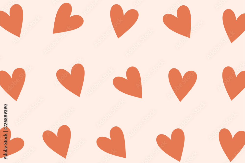 flat style love heart pattern backdrop for valentines greeting card flat style love heart pattern backdrop for valentines greeting card