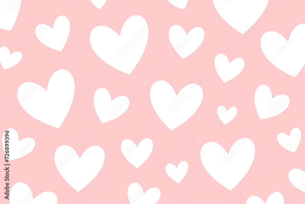 simple love heart pattern backdrop for couple wedding anniversary