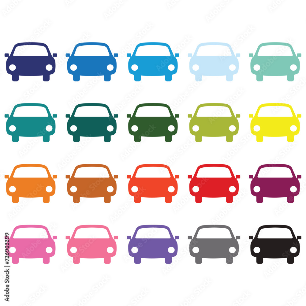 Car Clipart Set Design Bundle Car Clipart Set Design Bundle