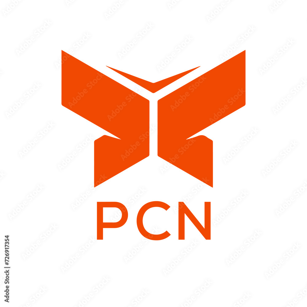 PCN Letter logo design template vector. PCN Business abstract connection vector logo. PCN icon circle logotype.
 - obrazy, fototapety, plakaty 