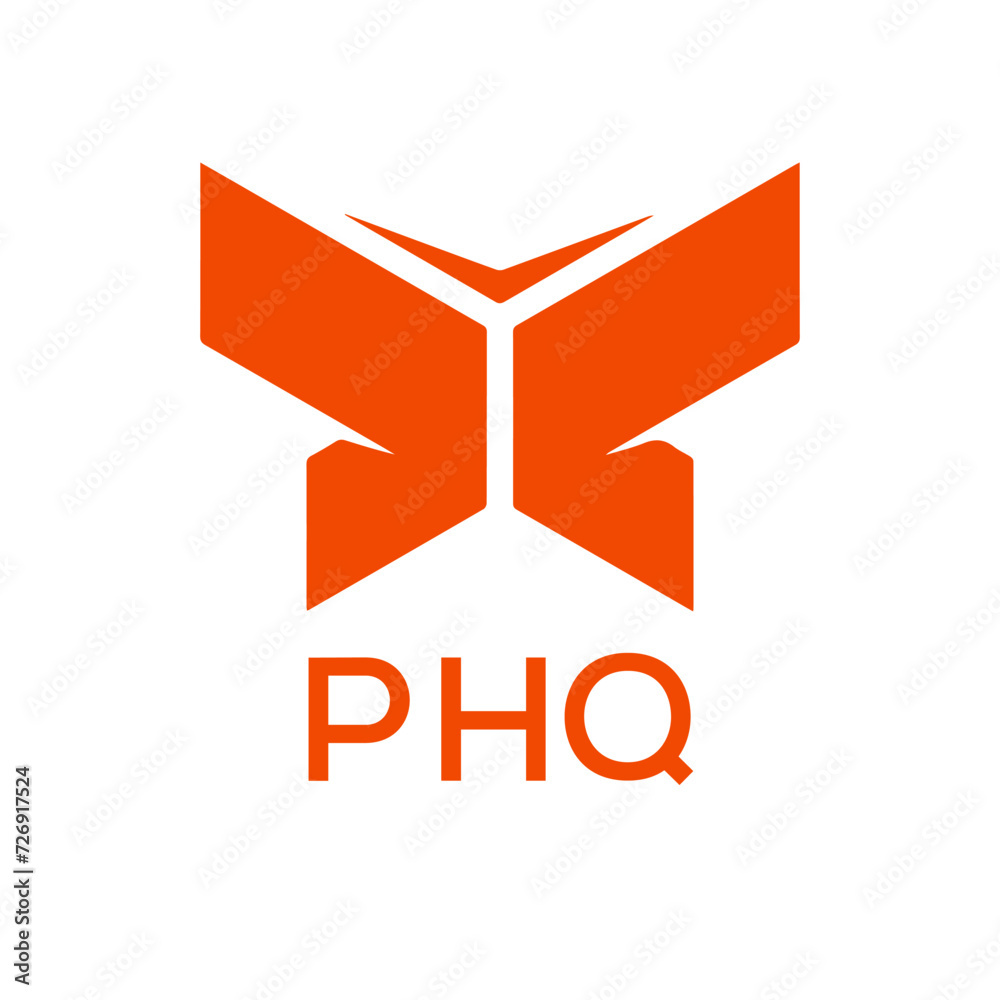 PHQ Letter logo design template vector. PHQ Business abstract connection vector logo. PHQ icon circle logotype.
