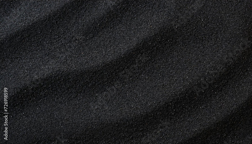 Black sand ripples background