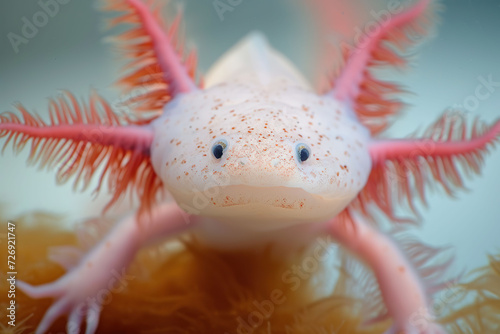 The axolotl in nature.