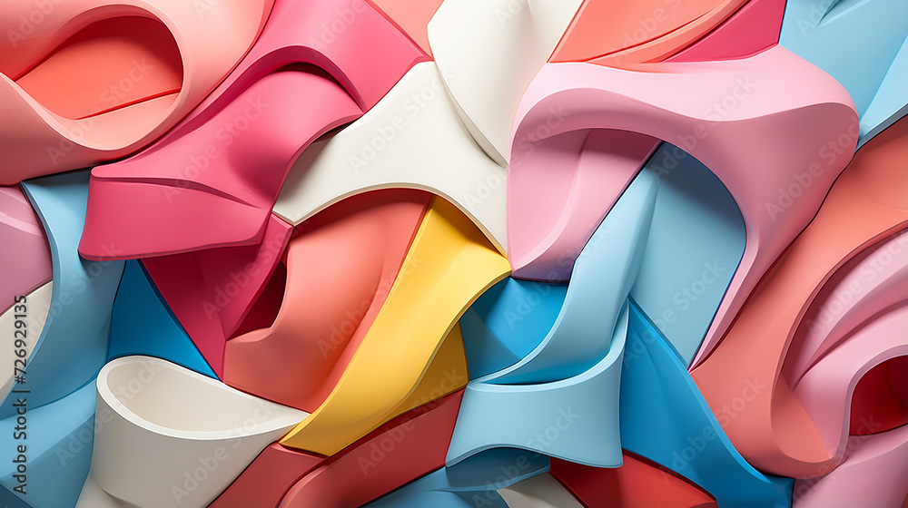 A_vibrant_abstract_composition_of_intersecti A_vibrant_abstract_composition_of_intersecti