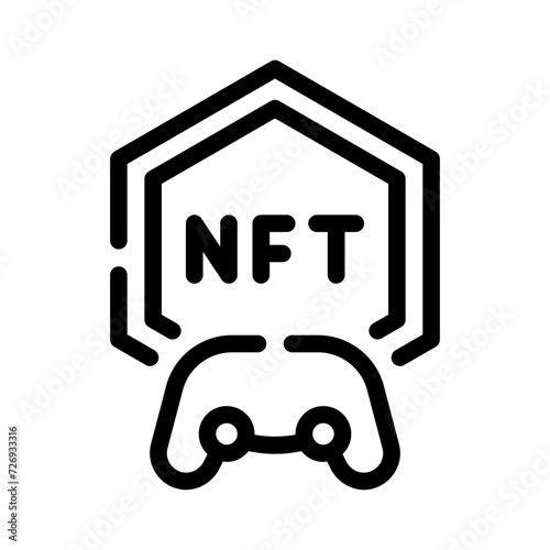 gaming line icon