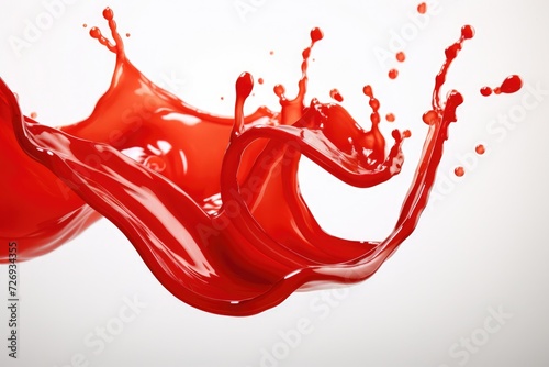 ketchup splash in the air © Tomi adi kartika