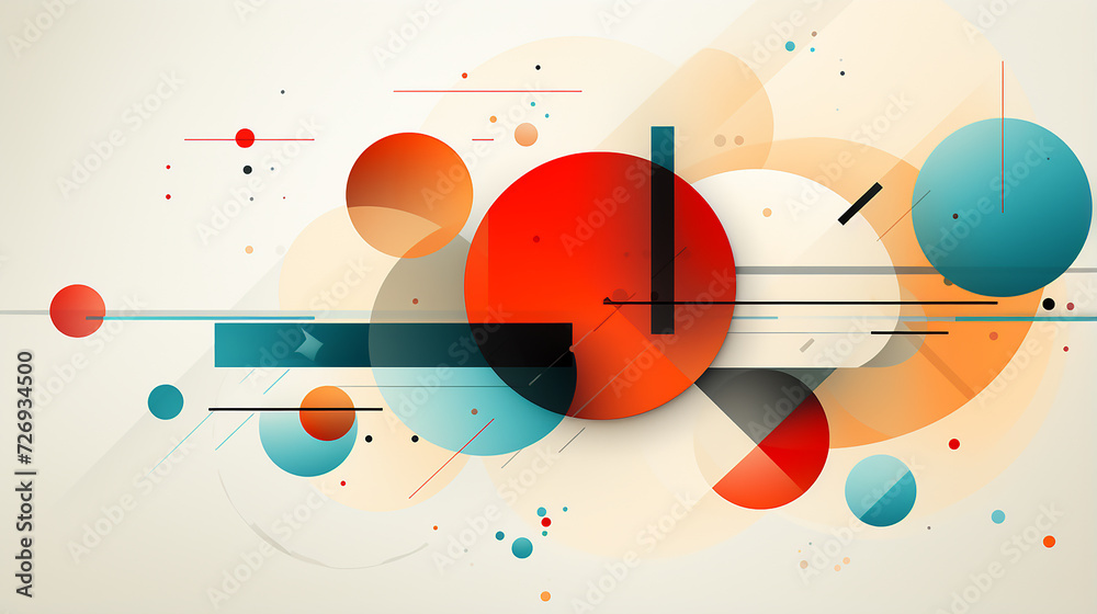 Obraz premium An_abstract_artwork_inspired_by_Suprematism