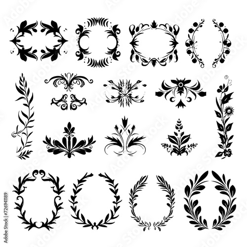 wreath SVG, wreath png, wreath frame, frame svg, frame illustration, wreath illustration, frame, vector, vintage, floral, design, decoration, pattern, ornament, border, illustration, flower, ornate, a