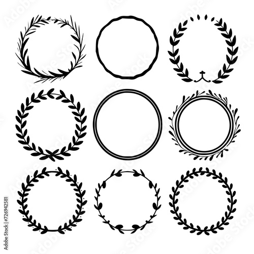 wreath svg, wreath png, wreath frame, frame svg, frame illustration, wreath illustration, frame, vector, vintage, floral, design, decoration, pattern, ornament, border, illustration, flower, ornate, a