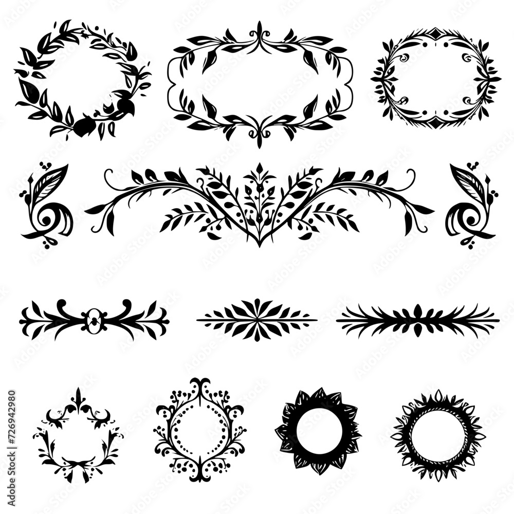 wreath svg, wreath png, wreath frame, frame svg, frame illustration, wreath illustration, frame, vector, vintage, floral, design, decoration, pattern, ornament, border, illustration, flower, ornate,