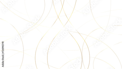 Golden scribble on a white background photo