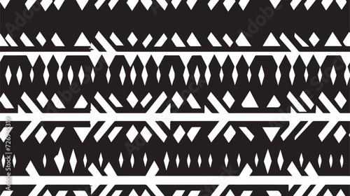 Modern Black and White Geometric Aztec Pattern
A bold and modern Aztec-inspired geometric pattern in black and white, perfect for contemporary designs.
