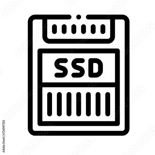 ssd line icon