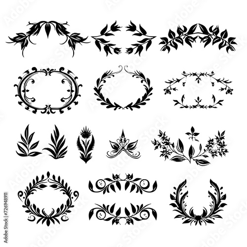 wreath SVG, wreath png, wreath frame, frame svg, frame illustration, wreath illustration, frame, vector, vintage, floral, design, decoration, pattern, ornament, border, illustration, flower, ornate
