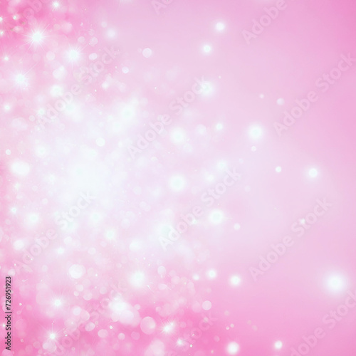 pink background with bokeh