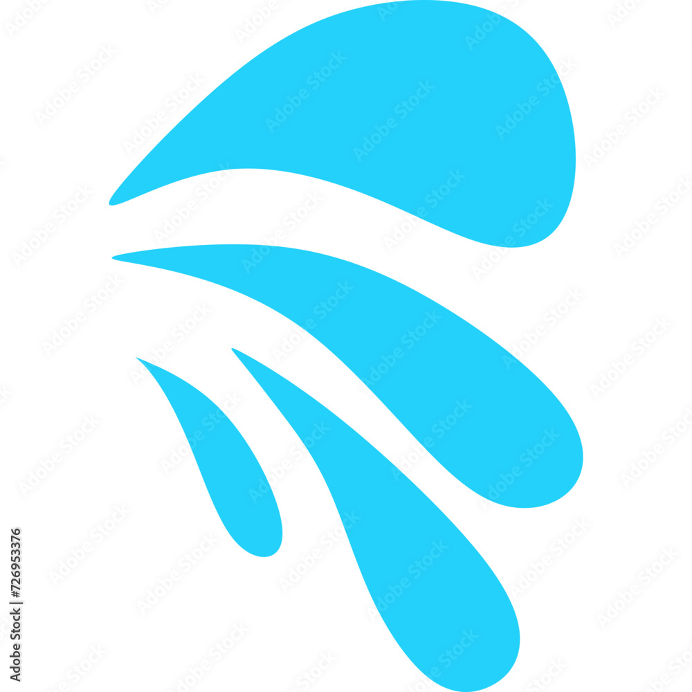 Fototapeta premium Splash Water Element