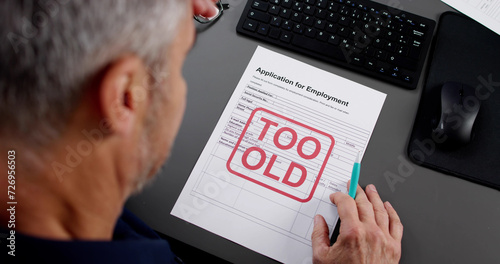 фотографія Age Discrimination Concept
